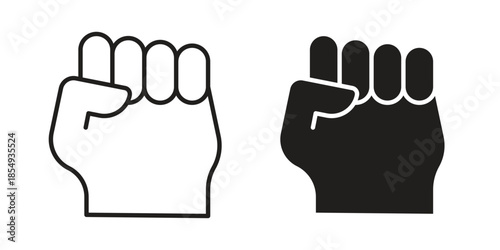 Empowerment icons or logo design isolated sign symbol vector illustration - high quality line style vector