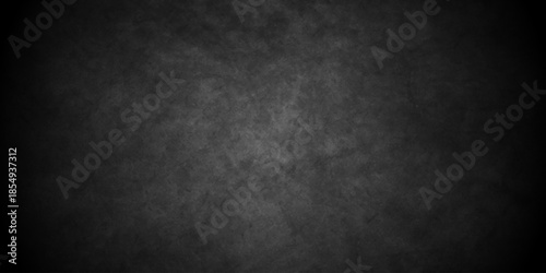 Dark black old wall paper grunge background. black blackboard and chalkboard texture. Dark black concrete wall texture element vintage grunge charcoal paint rough, distress backdrop background.