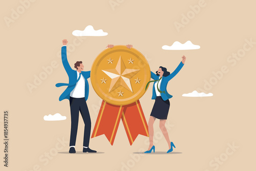 Celebrating business success