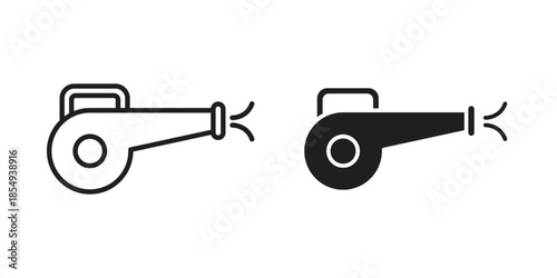 Leaf blower icons or logo design isolated sign symbol vector illustration - high quality line style vector
