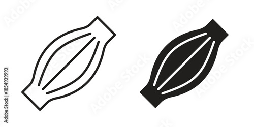Myalgia icons or logo design isolated sign symbol vector illustration - high quality line style vector