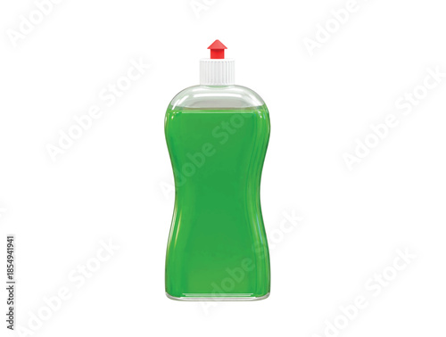 Dish Soap Bottle icon 3d rendering illustration
