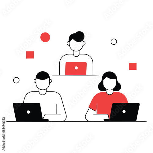 social network concept