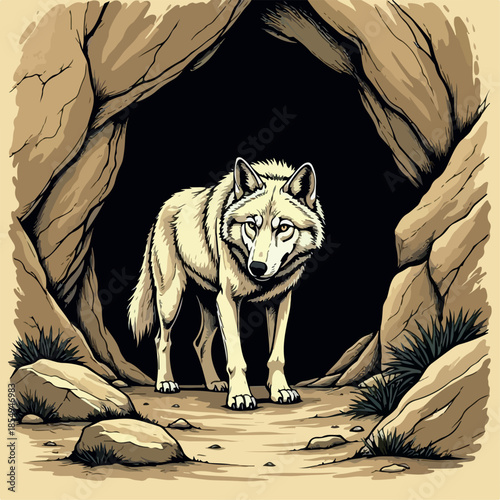wolf, vector, animal, head, tattoo, illustration, wild, cartoon, wildlife, mascot, art, symbol, beast, nature, predator