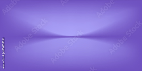 Abstract gradient podium background. Violet, purple and lilac empty 3d studio backdrop. Clean scene for product presentation mockup template. Vector illustration
