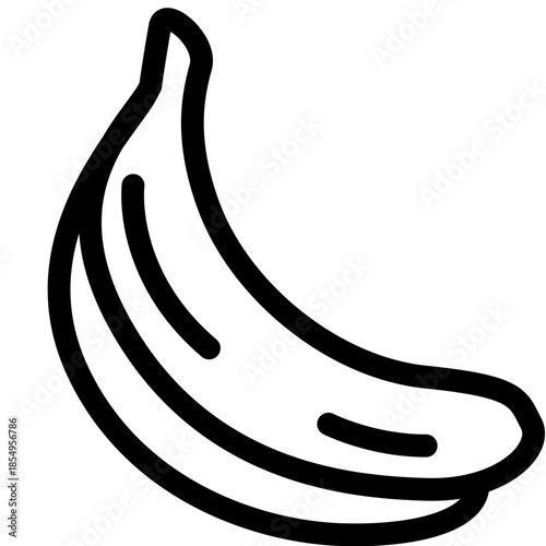 Banana Outline