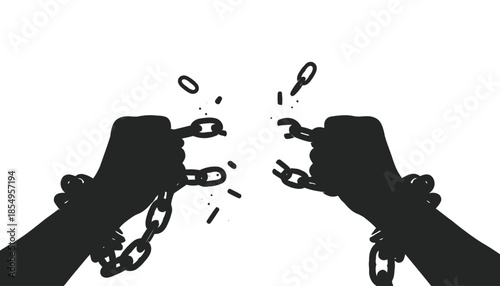 Breaking free from oppression and achieving liberation and independence