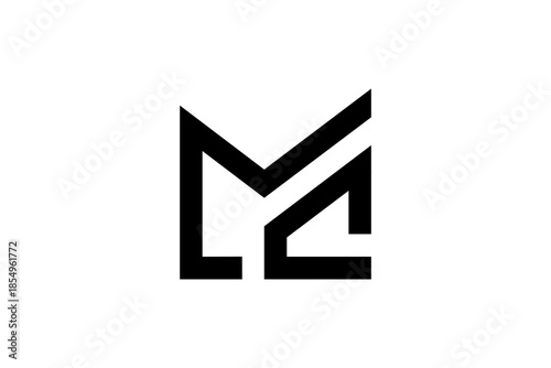 Initials MC Vector Logo Premium 
