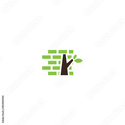 tree bricks.