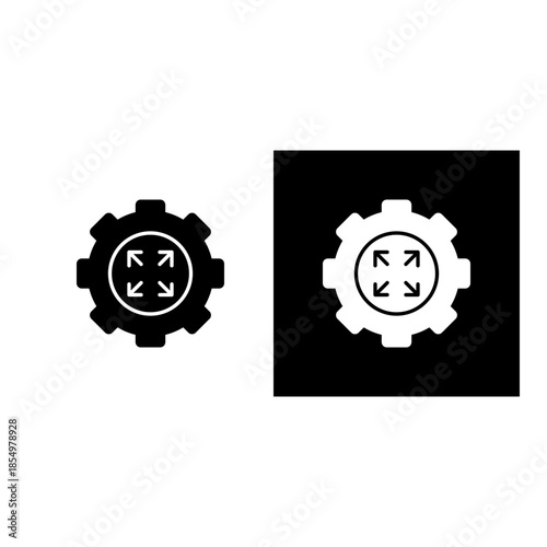 Overhead icon black and white filled.