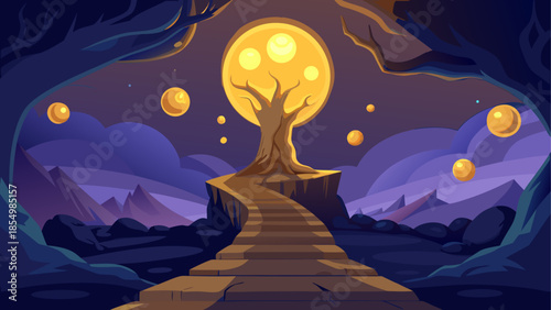 Journey to the enchanted tree