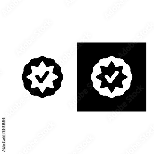 Original icon black and white filled.