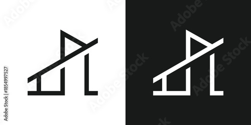 logo combines a hotel building and minimalist property elements in a dual-meaning design. Clean geometric forms represent structure and reliability, while the minimal style conveys elegance.