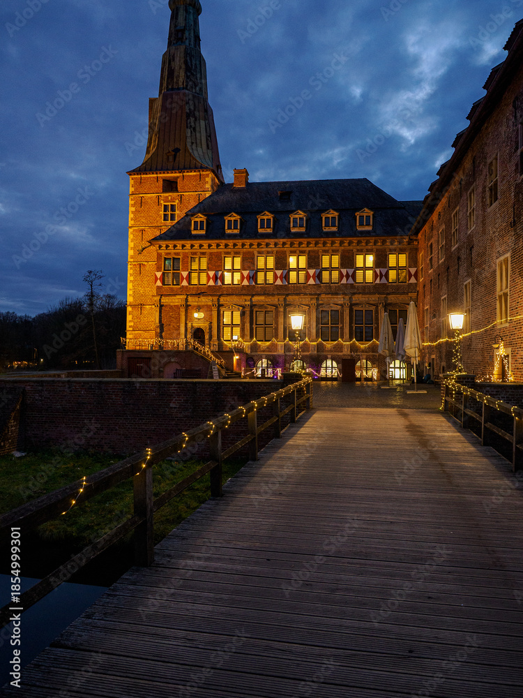 Obraz premium Advent am Schloß Raesfeld