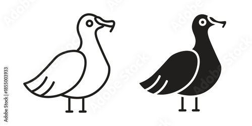 Albatross icons for web developers and designers,
