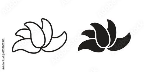 Aloe vera icons for web developers and designers,