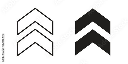 Chevrons icons for web developers and designers,