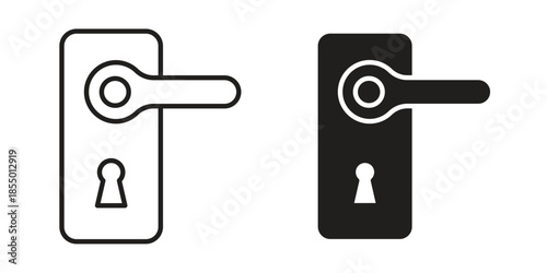Doorknob icons for web developers and designers,