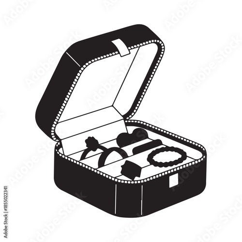 Jewelry Box clip art preview