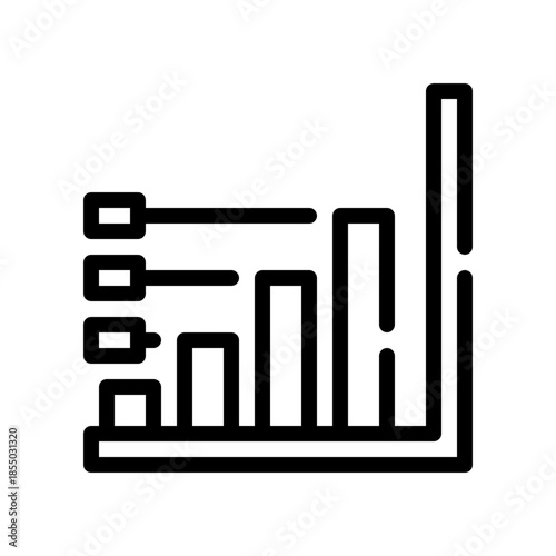 performance chart line icon