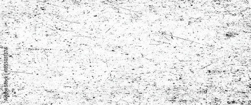 Grunge Dust and Scratch Texture in Black and White Dirty Style Vector Illustration for Distressed Background and Design Use.