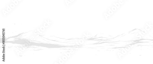 Vector black and white water texture, top view of sea waves, black and white water, background texture.	
