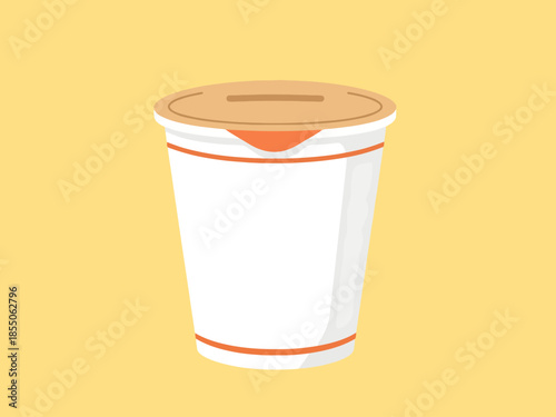 Collection Cup with Slotted Lid for Donations or Savings