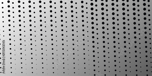 Halftone gradient pattern. Abstract halftone dots background. Monochrome dots pattern. Grunge texture. Dot pattern seamless background. Polka dot pattern template Monochrome dotted texture  circle .