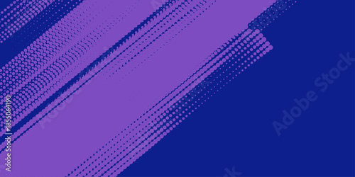 Blue purple color pattern gradient grunge texture background modern sport grunge. Halftone dots. Dots pop art comics sport modern. vector illustartion . .