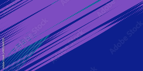 Blue purple color pattern gradient grunge texture background modern sport grunge. Halftone dots. Dots pop art comics sport modern. vector illustartion . .