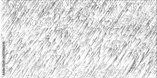 Grayscale abstract pattern with dynamic, flowing lines and subtle shading, evoking a sense of depth and organic movement for versatile design applications