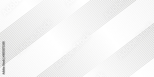 Abstract oblique wave line elegant white striped diagonal line technology concept web texture. Vector gradient gray line abstract pattern Transparent monochrome striped texture, minimal background. 
