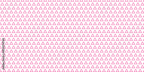 simple pink outline triangle pattern for banner poster background.