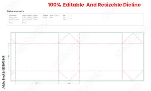 shipping box for buffer dieline template box dieline die lines packaging custom dieline  box cardboard box dieline pizza box dieline printable product packaging layout,
