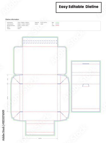 box with inserts tuck front box dieline template box dieline die lines packaging custom dieline  box cardboard box dieline pizza box dieline printable product packaging layout,