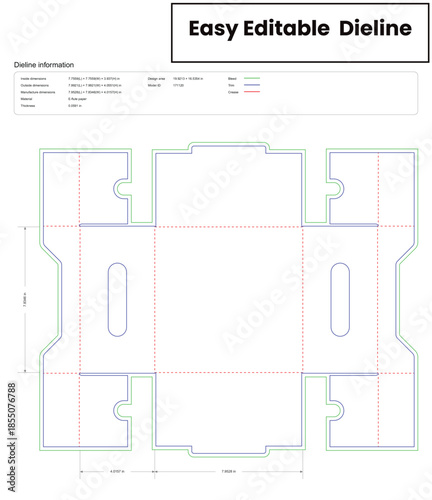 display box with handle dieline template box dieline die lines packaging custom dieline  box cardboard box dieline pizza box dieline printable product packaging layout,