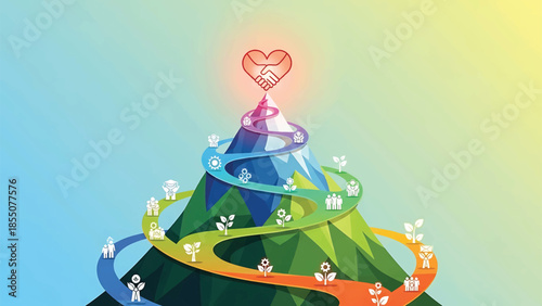 happy valentine's day 14th February Christmas tree decorations of a woman love celebrating with a colorful birthday cake with candles 