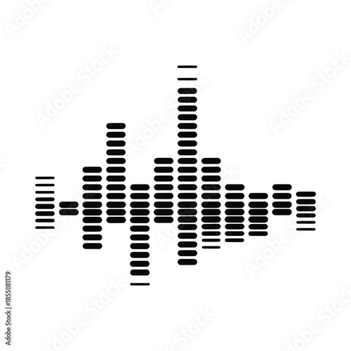 Sound wave graphic representation