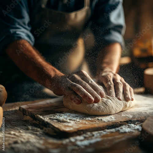 making a dough