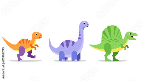 Baby dinosaurs, vector illustration design