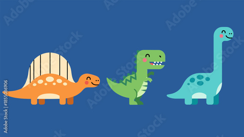 Baby dinosaurs, vector illustration design