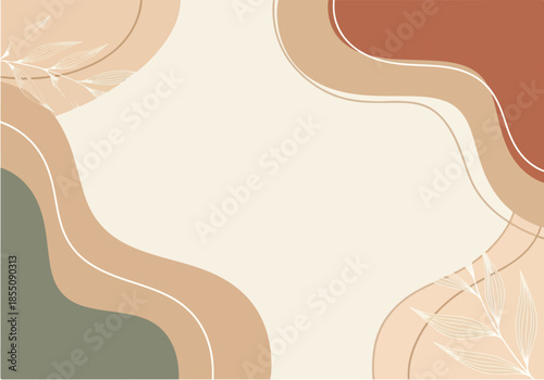 A serene floral arrangement with flowers and leaves on a clean white background