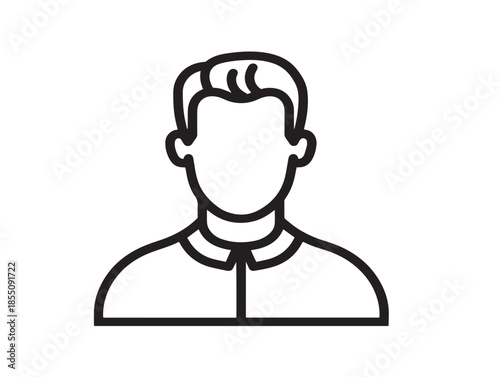 Gorgeous parenthood symbol in clean elegant vector style