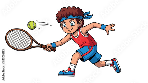 Geometric Kitchen Whisk Illustration for Contemporary Interior Design and Wall Art