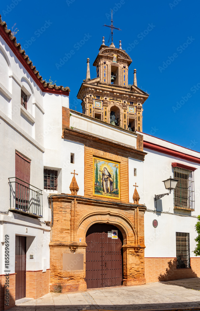 Fototapeta premium Santa Paula 15th century Convent in Macarena district, Seville, Spain