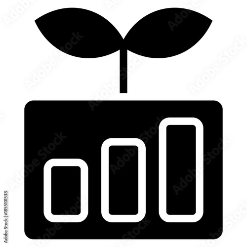 Sustainable Growth Icon