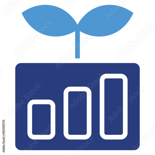 Sustainable Growth Icon