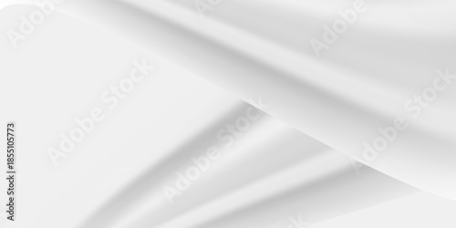 Smooth white gradient background. Soft liquid wallpaper. modern creative trendy design
