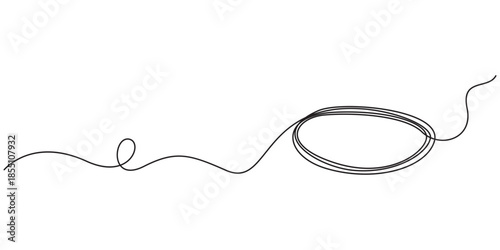 Teal oval sign mockup isolated continuous one line drawing, Teal oval sign mockup isolated on transparent background, .glowing neon oval.