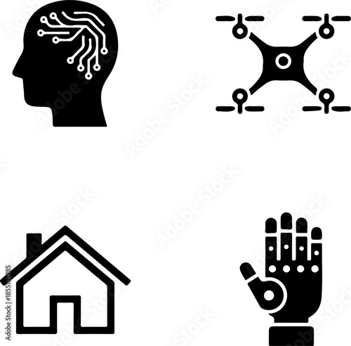 Comprehensive collection of minimalist thin line wellness and spiritual practice icons featuring a meditation gong, mortar and pestle, temple bell, bamboo flute, lotus flower, and scented candle.